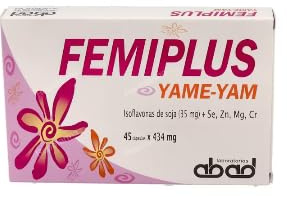Pack de 2 - Cápsulas Especializadas con Extracto de Ñame para el Bienestar Femenino Maduro (45 Cápsulas) – Fórmula de Alta Pureza – Lote de 90 Uds