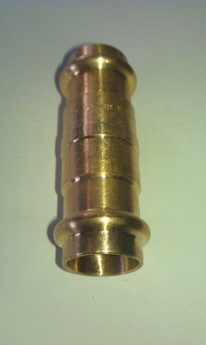 Viega 2215.5 Sanpress Schiebemuffe, aus Rotguss mit SC-Contur, 22 mm