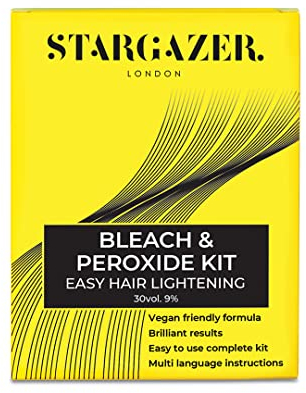 Stargazer Bleach and Peroxide Kit, the complete home kit for hair decolouring and bleaching