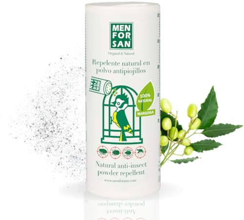 MENFORSAN Repelente Natural en polvo antipiojillos para pajaros 250 gr