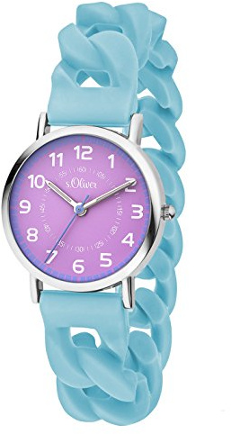 s.Oliver Time Mädchen-Armbanduhr SO-3427-PQ