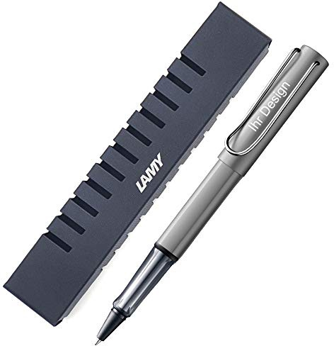 Lamy AL-star graphite Tintenroller 326, mit Gravur (Lasergravur), V60