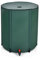 COSTWAY Serbatoio Cisterna Raccolta Acqua, Contenitore per Acqua Piovana, Pieghevole, Antidebordante, Con Tappo Filtro, Valvola di Straripamento e Valvola a Rete (225 L)