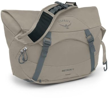 Osprey Unisex Metron 18 Bike Pendler Messenger Bag, Hellbrauner Beton