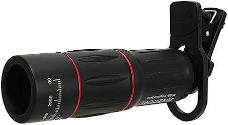 VBESTLIFE 28x Telephoto Smartphone Lens, 3-in-1 Lens Kit (Telephoto, Macro & Wide Angle Fisheye) with Flexible Phone Tripod, for Smartphones