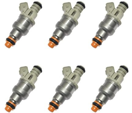 Inyector Boquilla Coche 1/4/6 Inyectores Combustible. F47E-A2E para Ford para Mustang para Taurus para Ranger para E-250 para F-350 Afor Erostar V6 L4 OE F47E-A2E Boquilla Inyector (Color : F47E-A2E(