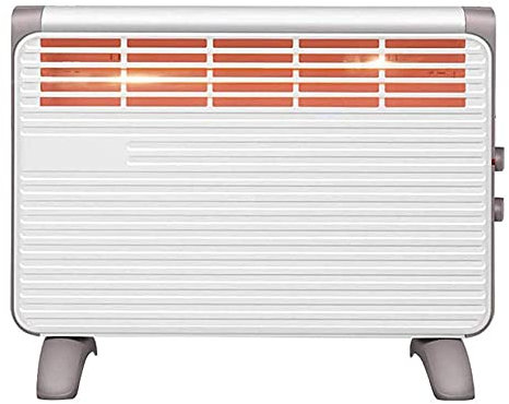 SilteDElectric Radiateur SilteD - Radiateur à convecteur électrique portable de style européen avec étendoir - Four à chauffage rapide - Infrarouge électrique 1900 W pour salle de bain Ipx2 Chauffage