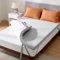 Bedsure Matratzen Topper 140x200cm, 7,5cm Höhe Matratzentopper, H2&H3 Gel Memory Foam Matratzenauflage für Boxspringbett Wohnwagen Schlafsofa, mit Abnehmbaren und Waschbaren Bezug, Grau