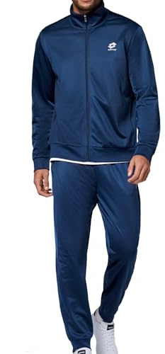 Lotto Trainingsanzug Herren 2 Farben M-5XL I 100% Polyester I Seitentaschen | Jogginganzug mit elastischem Bund I Sportanzug I ideal als Freizeitanzug mit elastischem Bund I Regular Fit