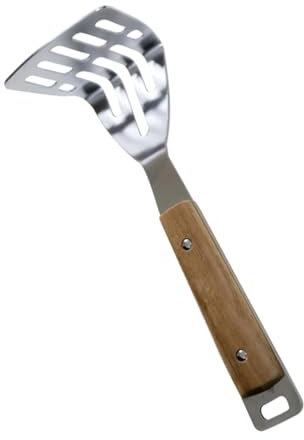 Cabilock Manuelles Knoblauchpressen- Und Kartoffelstampfer-set Aus Edelstahl Und Holzgriff Für Die Hausmannskost