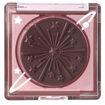 KARLOR Paleta de coloretes, polvo de rubor mate, color negro, rubor en polvo, color melocotón para un rubor natural y una tez saludable