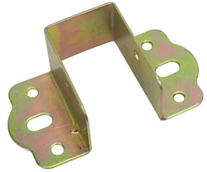 Juego de 4 piezas / set set de bisagras de cama de fácil instalación muebles conjunto de conexión de cama común herrajes accesorios de montaje simple herrajes para muebles