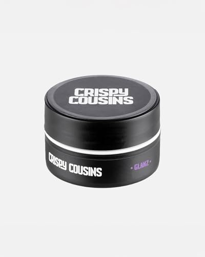 Crispy Cousins Haarwachs Glanz 150ml | Professioneller Wet-Look & Starker Halt | Barber-Qualität Styling Wax | Wassermelonen-Duft