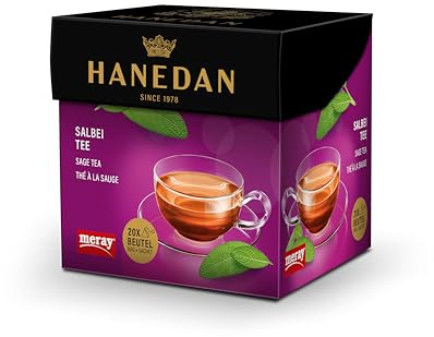MERAY Hanedan Té de salvia – 20x2,5g Bolsitas individuales – 50g