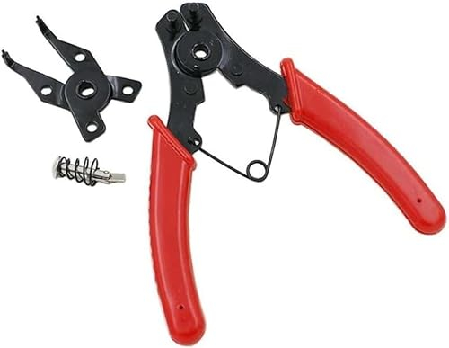 Schraubstockgriffe, Grip-Sperrzange, Sprengringzange, 4-in-1-Sicherungsringzange, Zangensatz, DIY-Sicherungsring-Kombination, Halteklammer, Schmuck-Sicherungsringzange, Innen-Außenring-Entferner, Zaun