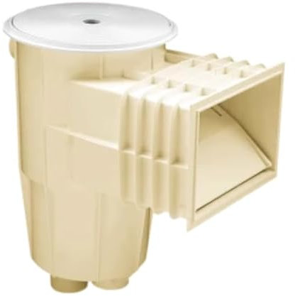 FLUIDRA Skimmers para Piscinas de la Marca Modelo Skimmer 15 L PISC. HORM. con Boca Standard Tapa Circular Beige