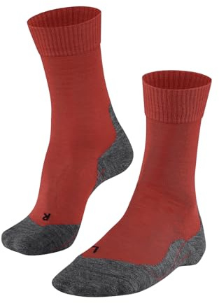 FALKE hombre TK5 calcetines para senderismo amortiguación ligera antiampollas largo mediano transpirable secado rápido regulación del clima antiolores lana hilo funcional 1 par