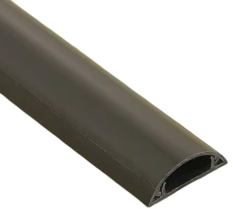 RobustWeg Half Round Paintable Cable Trunking,Half Round Cable Cover,Speaker Wire Hider,Cable Trunking,Corner Wire Hider,Cable Management To Hide Wires On Wall,Cable Cover,Hide Wires For TVs