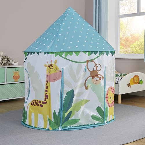 Liberty House Toys Jungle Play Tent, Green, Children's Sensory Toy, Dia100 x H135 cm
