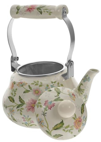 DECORNIJIA Tetera Vintage Forma De Tetera De Cocina Colador Accesorio Hogar Para Preparar Té o Café