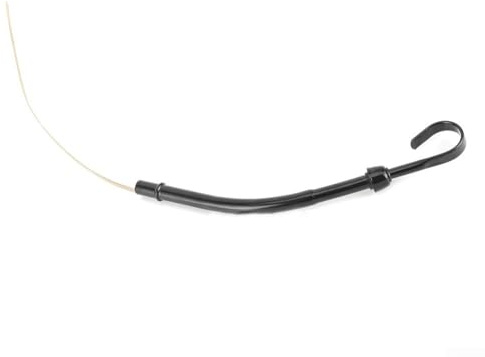 Tubo de varilla de medición de aceite de motor SBC Steel 283 327 350 383 400 apto para motores Chevrolet 1955 1979, pieza de repuesto de medición precisa del nivel de aceite (negro)