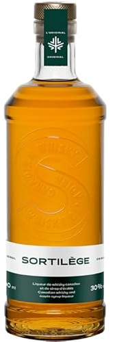 Whisky canadien Sortilège au sirop d'érable - Contenance de 700ml - Alcool 30%