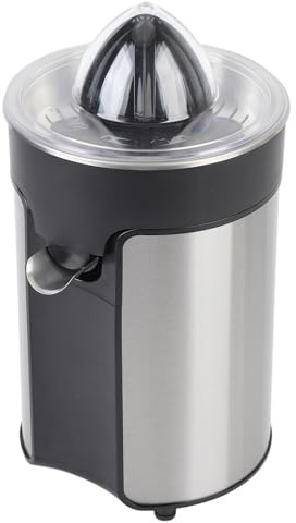 Fdit Presse-agrumes électrique 100W, Puissance Automatique, Presse-citron Orange, pour Maison, Appartement au Design Compact (Prise UE 220V)