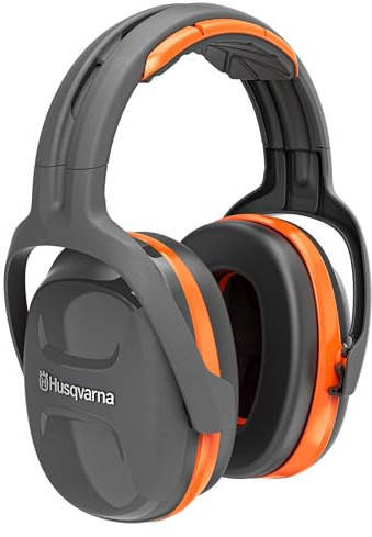 Husqvarna X‑Low Gehörschutzbügel – Passiver Gehörschutz mit 30 dB Dämpfung, gepolsterter Kopfbügel, nachrüstbar Visieren, ideal für laute Arbeitsumgebungen, Einheitsgröße