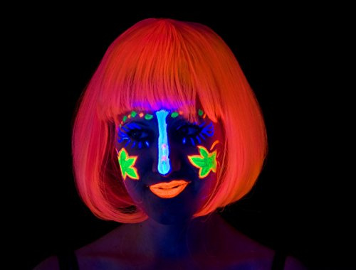 Eulenspiegel 420409 - Neon-Effekt-Farbe, gelb, 12ml
