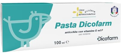 Pasta Dicofarm 100 ml | Emulsione Lenitiva per Pelli Arrossate e Irritate - Protezione e Idratazione Pelle Delicata – Dermatologicamente Indicata