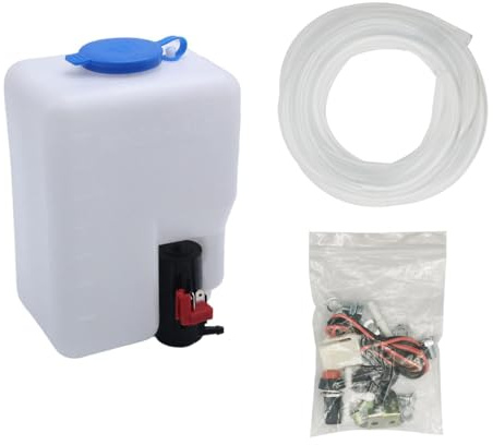 Universal Auto-Windschutzscheiben-Waschwasserpumpen-Kit Windschutzscheiben-Waschpumpen-Reservoir-Kit 12 V