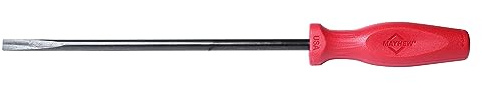Mayhew Tools 27344 USA Schlitzschraubendreher, rot, 3/8 Zoll x 10 Zoll