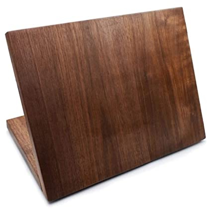 Soporte Cuchillos Soporte Magnético for Cuchillos De Madera Maciza Bloque De Almacenamiento for Cuchillos De Secado con Ventilación Imán for Soporte for Cuchillos para Cocina