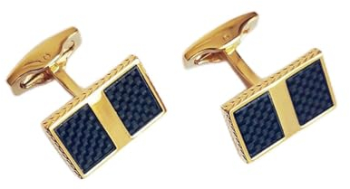 YAHOYA Faser Französische Herren Gold Farbe Manschettenknöpfe Business OL Stil Manschette Mode Hochzeitsgeschenke