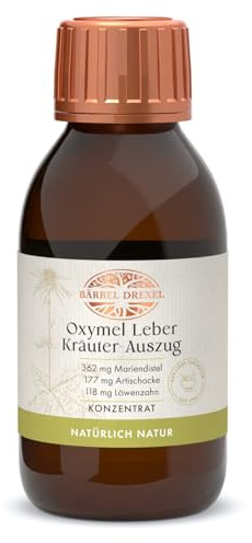 Oxymel Leber Kräuter-Auszug mit Mariendistel, Artischocke und Löwenzahn (100 ml) Naturheilkunde BÄRBEL DREXEL®