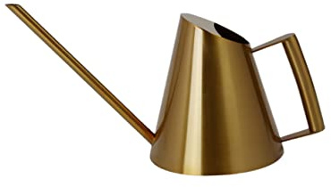 BESPORTBLE Regadera De Acero Inoxidable De Diseño De Boca Larga para Riego De Suculentas y Flores Macetas Herramienta para Jardinería Interiores