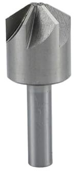 1 Stück 120-Grad-Fasenfräser, 6–50 mm Senkbohrer, gerader Schaft, HSS-Fase-Schaftfräser, Entgraten, Anfasfräser(8mm 120 Degree)