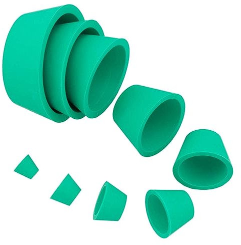 GARVALON 9stücke Teiliges Trichter Konischen Filter-adaptern Für Filtrationsanwendungen Und Laborgeräte Hohe Elastizität Und Rutschfeste Gummistopper