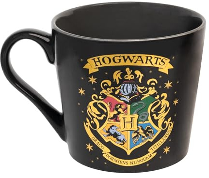 Grupo Erik Harry Potter Mug - Hogwarts | 444 ml - 15 oz Coffee Mug, Tea Mug, Cool Gifts | Harry Potter Gifts