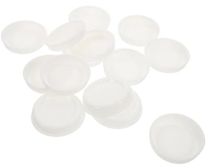 ARTSEWPLY 30piezas Tubo De Plástico Para Envío De Pósteres Unidades Tapas Blancas Protectoras Para Manualidades y Almacenamiento Seguro De Documentos y Arte