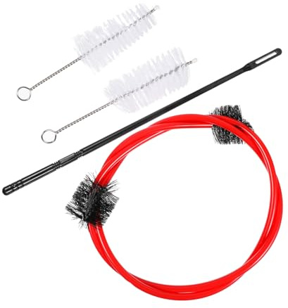 WRITWAA 4piezas De Limpieza Para y Corneta Cepillo De Limpieza Para Corneta Accesorios Para Herramienta De
