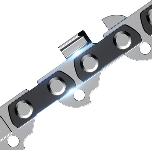 SEESII confezione da 3 catene per motosega mini da 8 pollici, per motoseghe da 8 pollici, compatibile con motoseghe SEESII CH820 CH820+ - passo 1/4'' LP, spessore guida 0.043'', 45 maglie