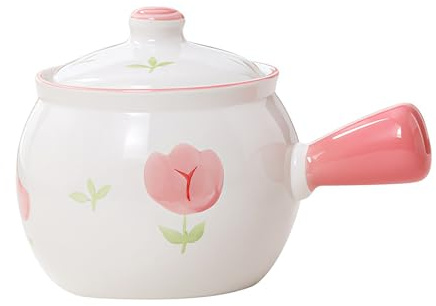Zuccheriera da 300 ml con coperchio e cucchiaio, porta zucchero per bar, zuccheriera in ceramica con manico