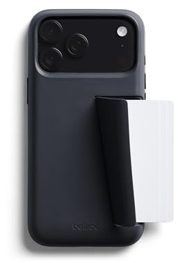 Bellroy Phone Case – 3 Card for iPhone 17 Pro Max (leather iPhone case, phone wallet) - Nightsky