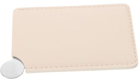 FRCOLOR Palette de Maquillage Design Portable et Usage pour Fond de Teint en Acier Inoxydable Argenté pour Application de Maquillage On-the-go