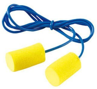 Lot de 10 paires de bouchons d'oreille classiques avec cordon 3M
