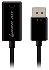 IOGEAR Active DisplayPort to HDMI GDPHD4KA HDMI-Kabel, schwarz, Stück: 1