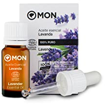 MON - Aceite Esencial de Lavanda - 100% Natural - Regenerador Cutáneo - Propiedades Antiinflamatorias y Calmantes - Aroma Envolvente - Hidratación y Suavidad - 12 ml