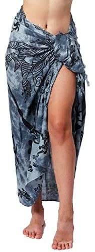 Ciffre Ca 60 Modelle Sarong Pareo Wickelrock Strandtuch Tuch Wickeltuch Handtuch Bunte Sommer Muster Set Gratis Schnalle Schließe
