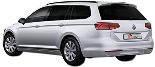 Sunstop Autofolie/Autotönungsfolie Genehmigungs-Frei durch ABG/ABE,Tiefschwarz 5% für GROß-Kombi bestehend aus 76x150cm + 50x300cm + 50x150cm + Messer, Rakel, ABG und Montageanleitung